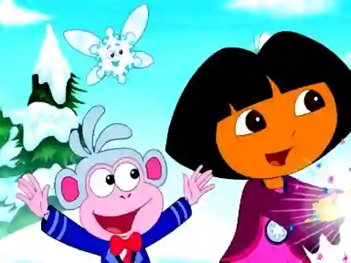 Spil Dora Find 5 Differences online