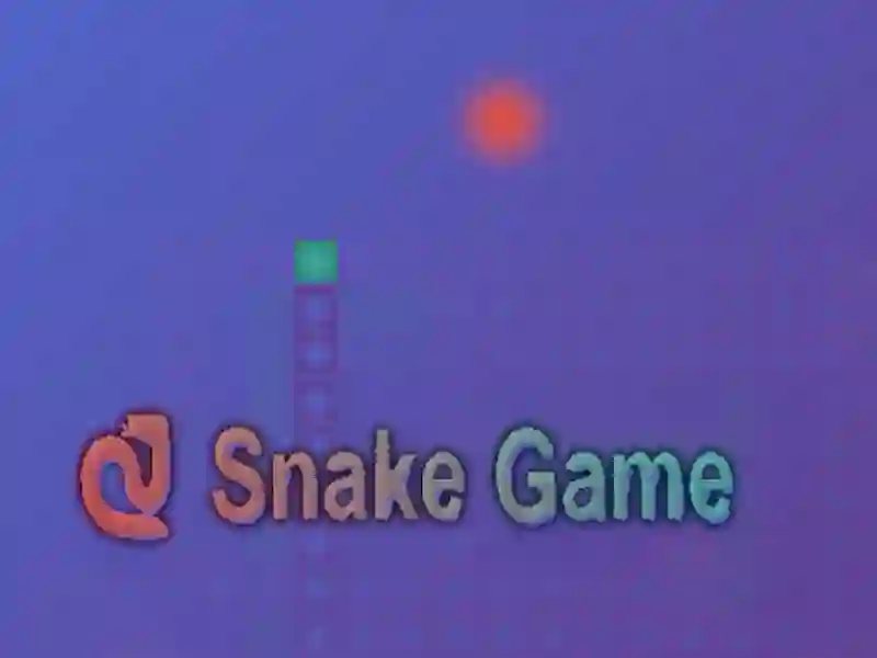 Spil Snake game online