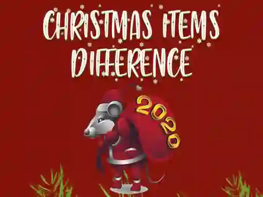 Spil Christmas Items Differences online
