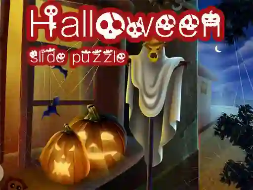 Spil Halloween Slide Puzzle online