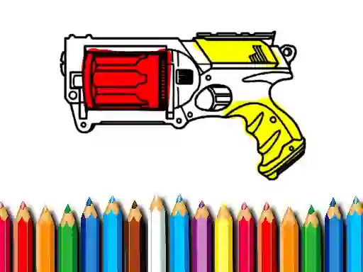 Spil Back To School: Nerf Coloring Book online