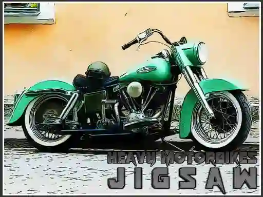 Spil Heavy Motorbikes Jigsaw online