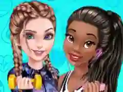 Spil Princesses Workout Buddies online