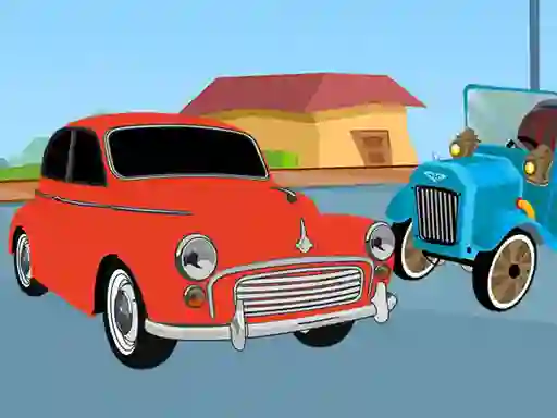 Spil Old Timer Cars Coloring online