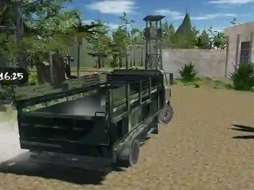 Spil Offroad Truck Army Driving online