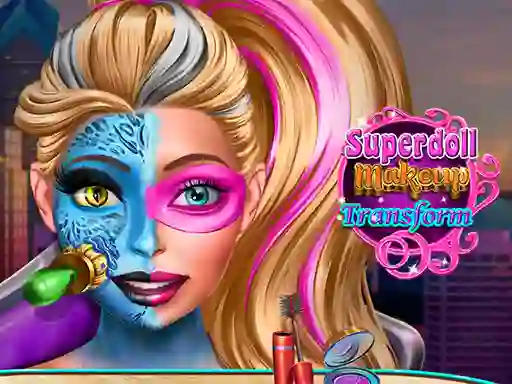 Spil Super Doll Makeup Transform online