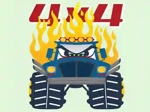 Spil Monster Trucks Coloring Pages online