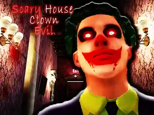 Spil Scary House Clown Evil online