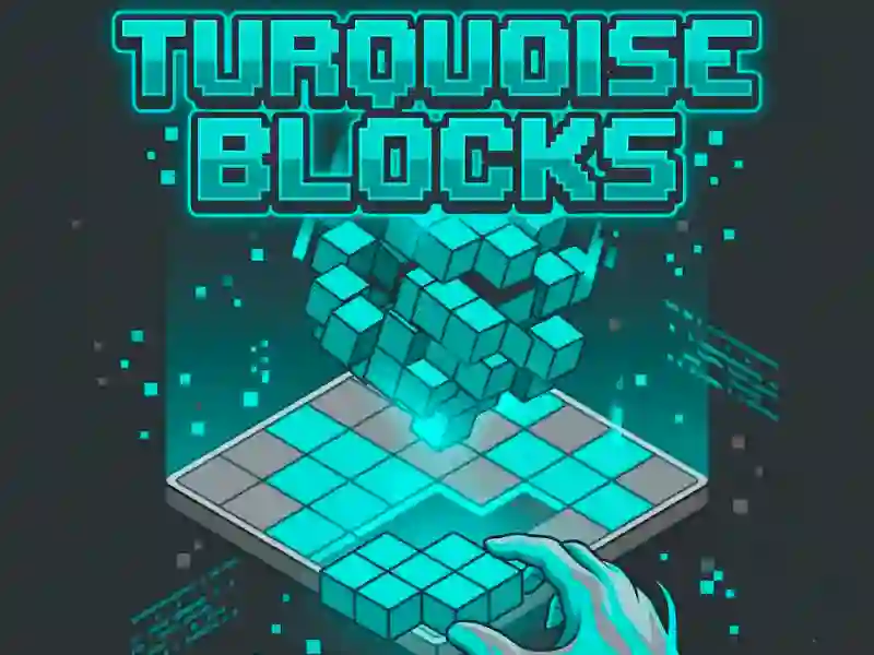 Spil Turquoise Blocks online