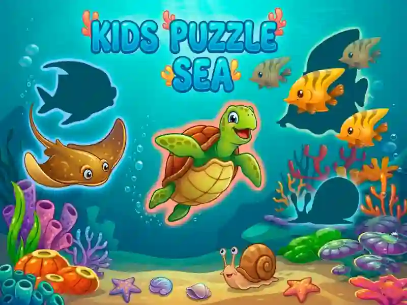 Spil Kids Puzzle Sea online