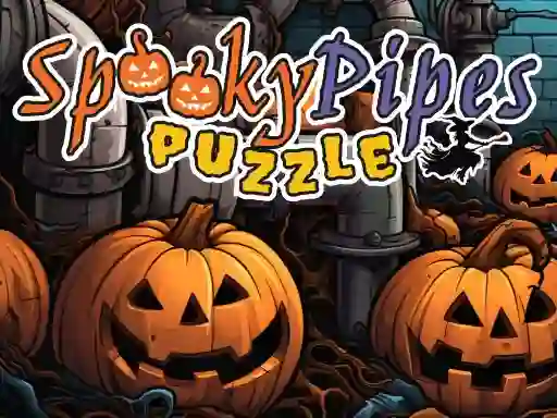Spil Spooky Pipes Puzzle online
