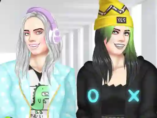 Spil Billie Eilish Makeover online