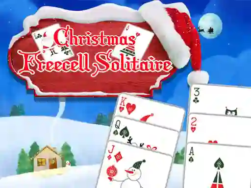 Spil Freecell Christmas Solitaire online