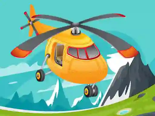 Spil Helicopter Jigsaw online