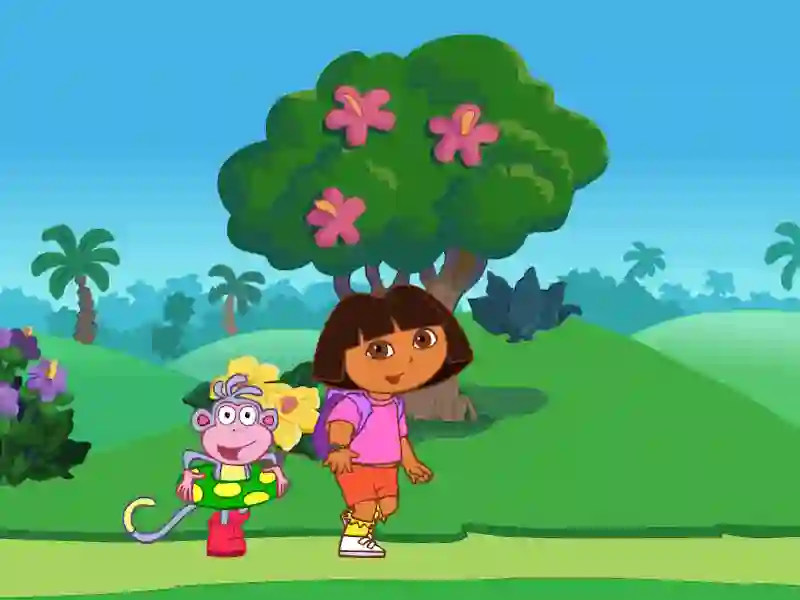Spil Dora the Explorer Find Floatie online