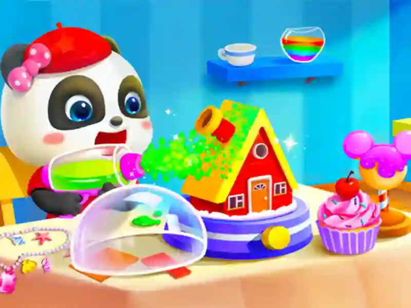 Spil Baby Panda Kids Crafts DIY online
