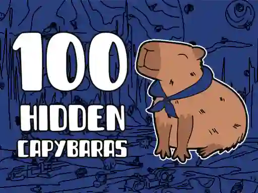 Spil 100 Hidden Capybaras online