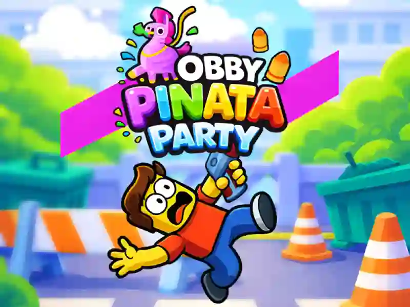 Spil Obby Pinata Party online