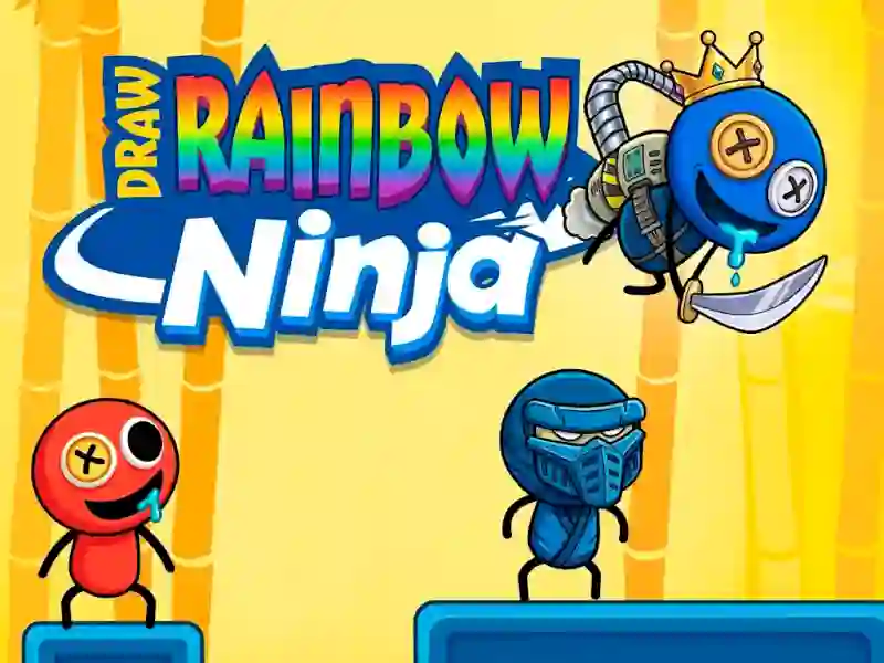 Spil Draw Rainbow Ninja online