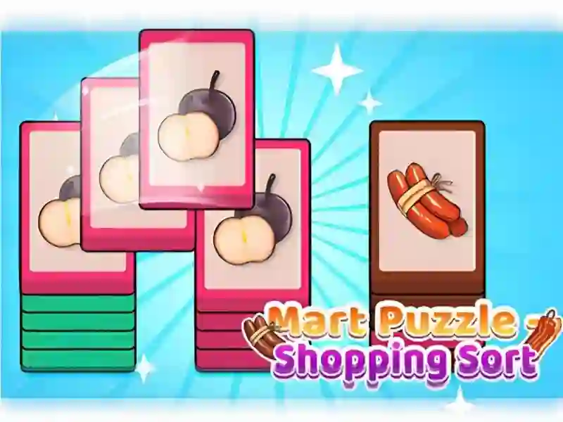 Spil Mart Puzzle Shopping Sort online