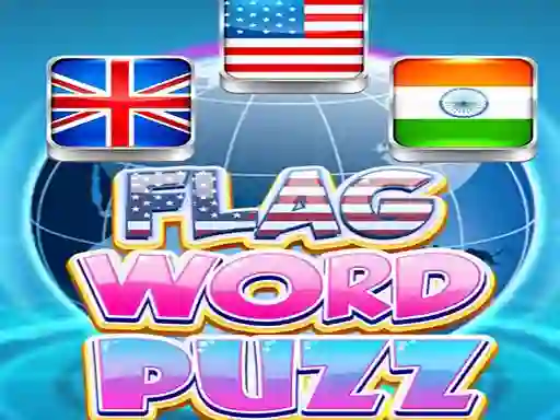 Spil Flag Word Puzz online