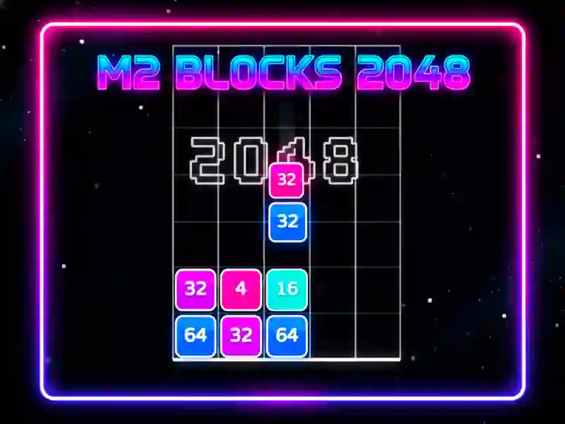 Spil M2 Blocks 2048 online