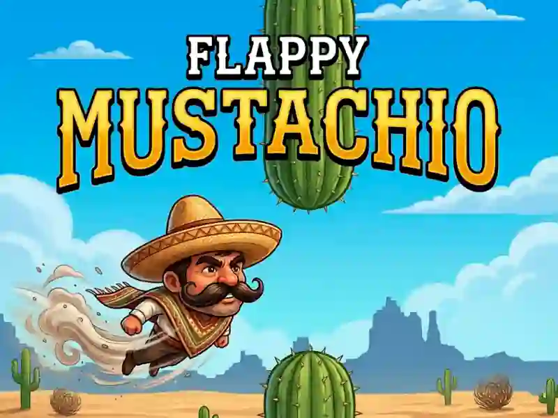 Spil Flappy Mustachio online