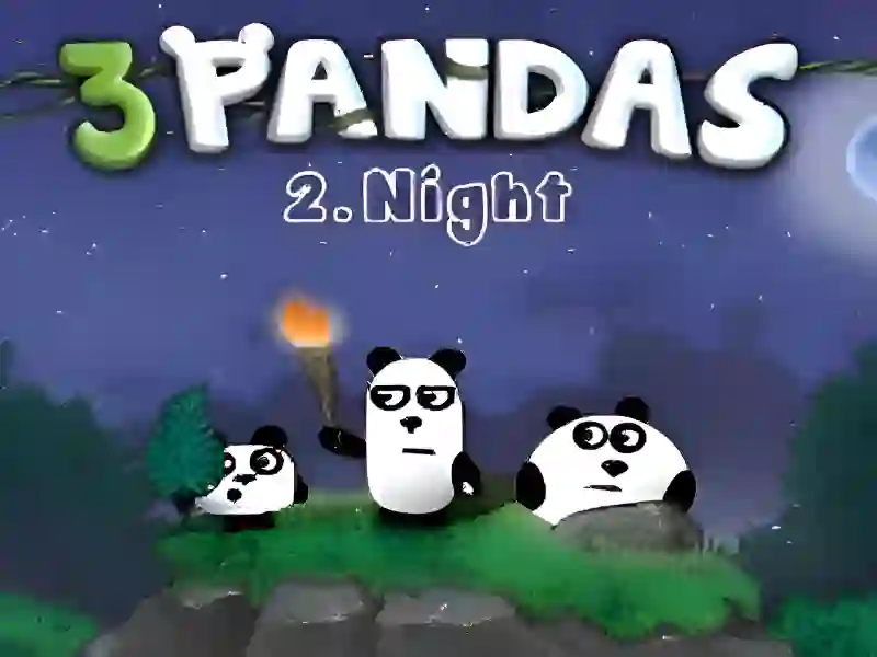 Spil 3 Pandas 2 Night online