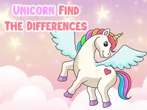 Spil Unicorn Find The Differences online