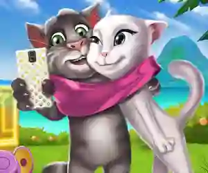 Spil Kittens Selfie Time online