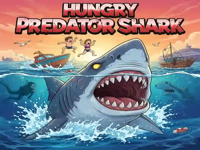 Spil Hungry predator shark online