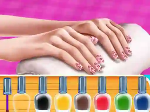 Spil Elsa's Fashion Nail Art DIY Blog online