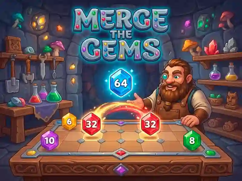 Spil Merge the Gems online