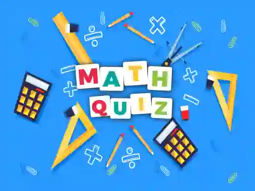 Spil Math Quiz Game online