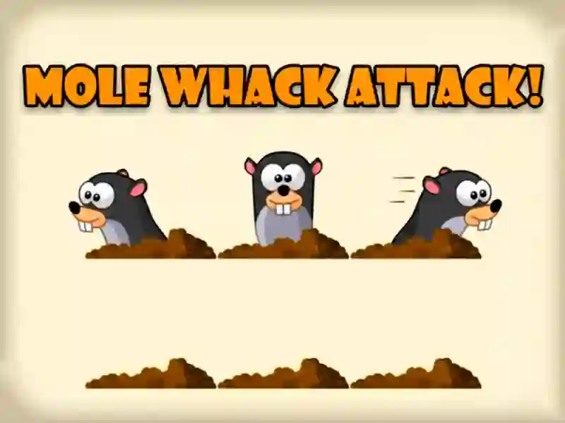 Spil Mole Whack Attack online