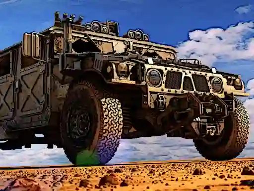 Spil Military Transport Vehicle online