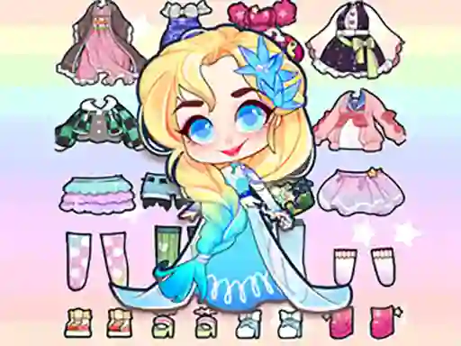 Spil Hair Doll Dress Up World online