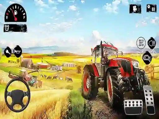 Spil Offroad Tractor Farmer Simulator 2022: Cargo Drive online