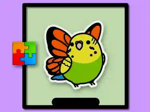 Spil Cute Budgie Puzzle online