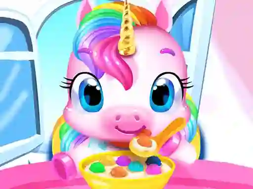 Spil Magical Unicorn Pet Care online