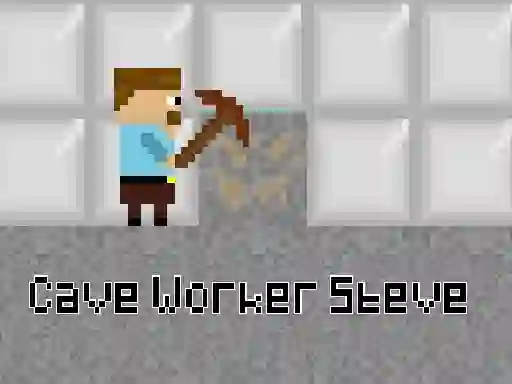 Spil Cave Worker Steve online