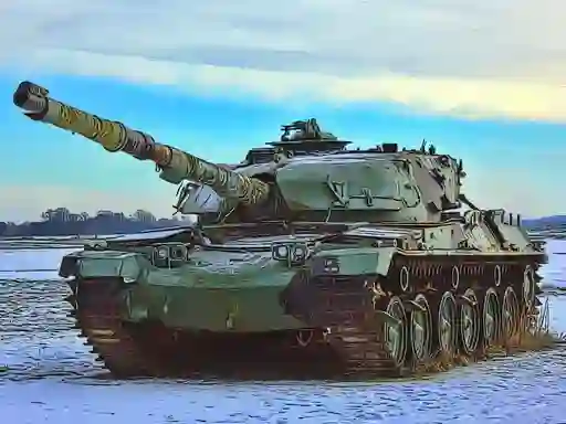 Spil Military Tanks Jigsaw online