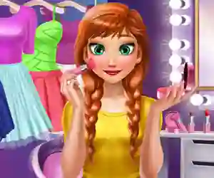 Spil Ice Princess Makeup Time online