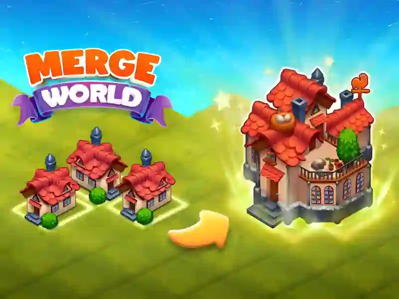 Spil Merge World online