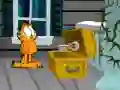 Spil Garfield Chuang haunted house online