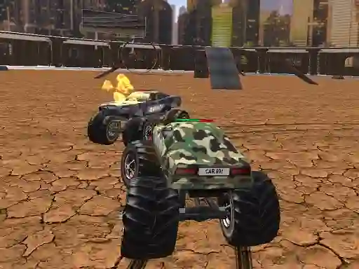 Spil Demolition Monster Truck Army online
