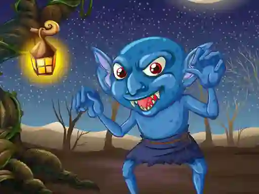 Spil Goblin Fight Match 3 online