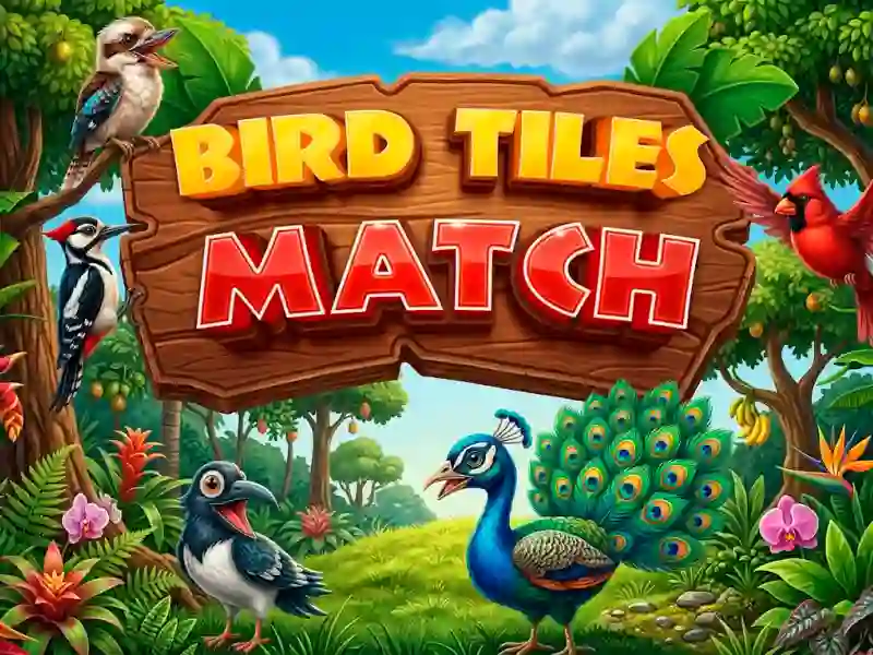 Spil Bird Tiles Match online