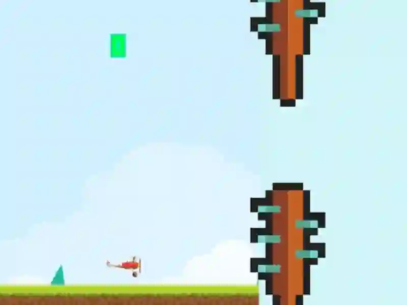 Spil Tappy Plane 2D online
