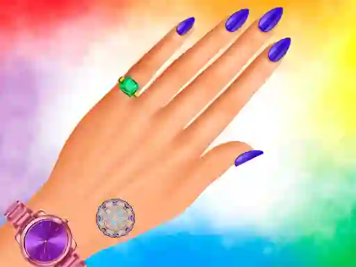 Spil Nail Art Design online